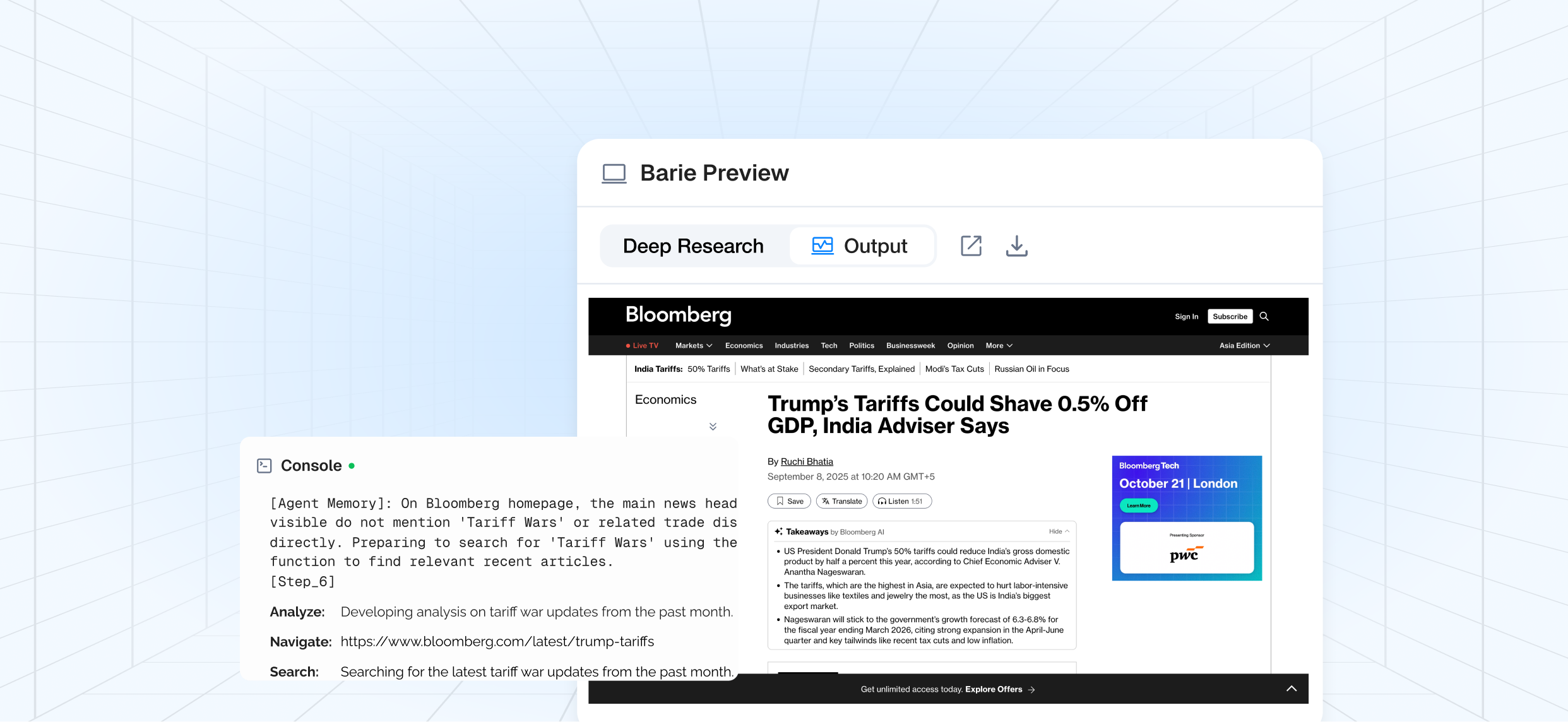 Barie's Console image