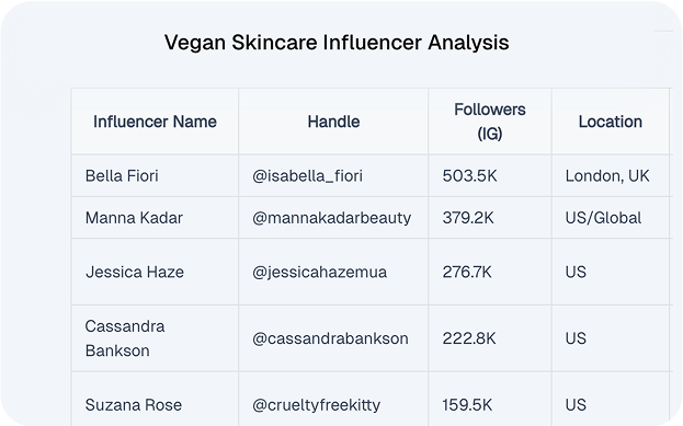 Influencer Search image