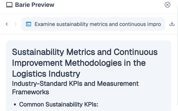 Logistics Sustainability image