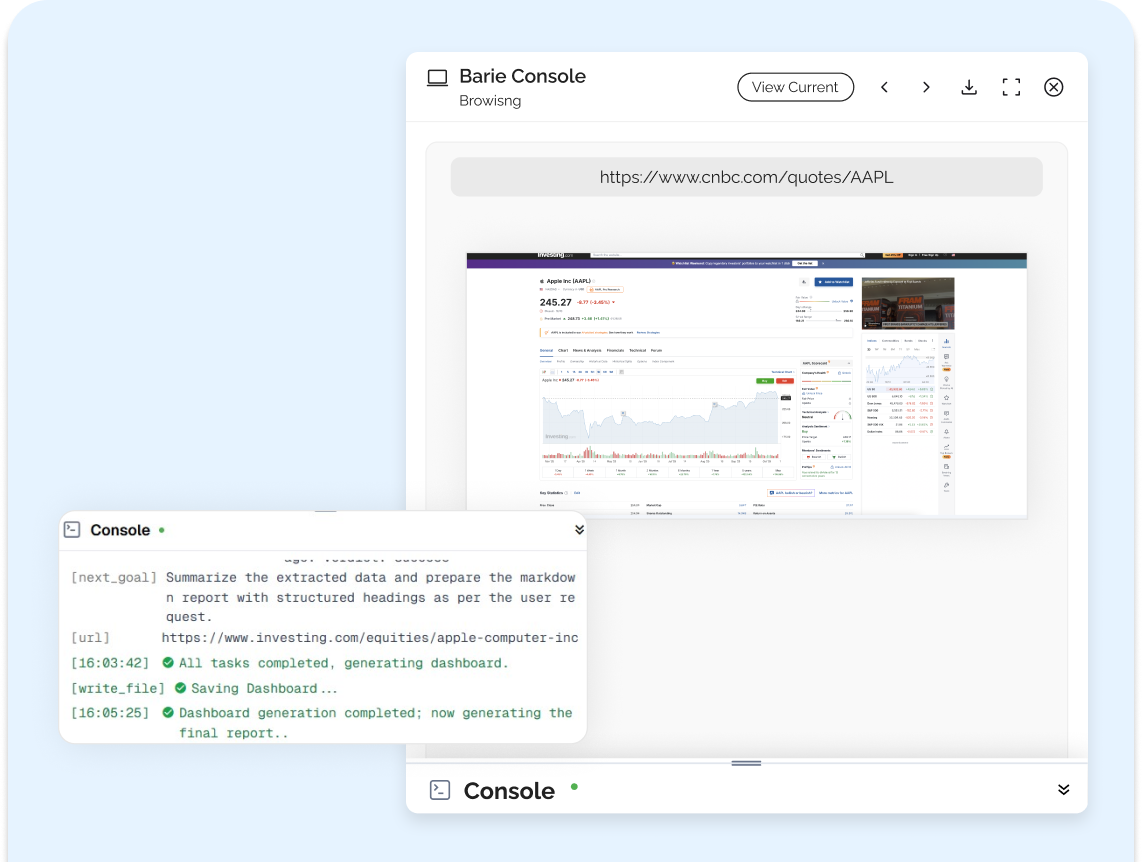 Barie's Deep Research