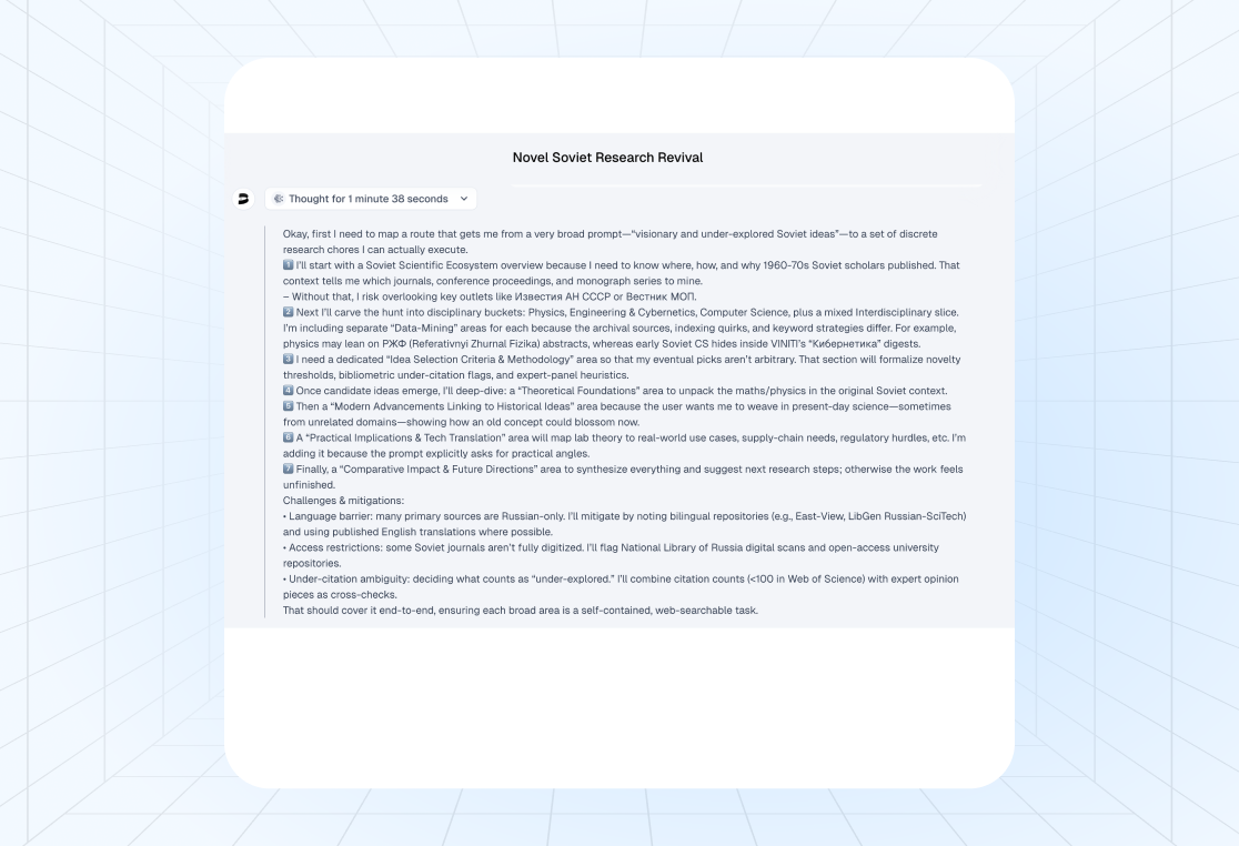 In-depth topic understanding for reliable results