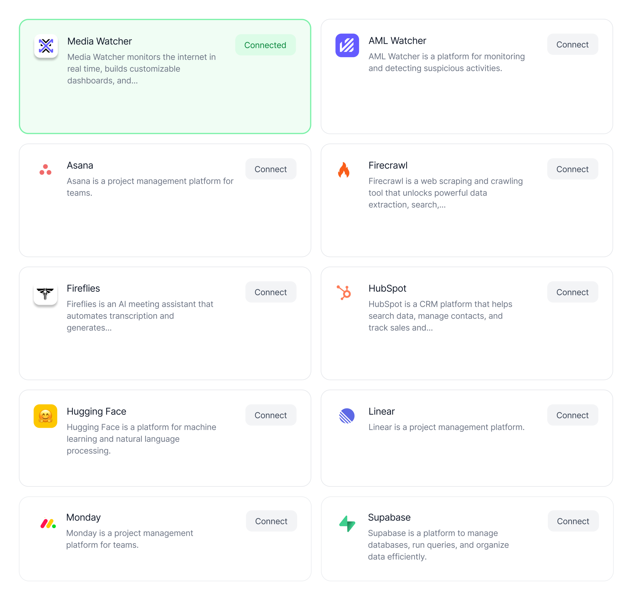 Choose Barie Connectors