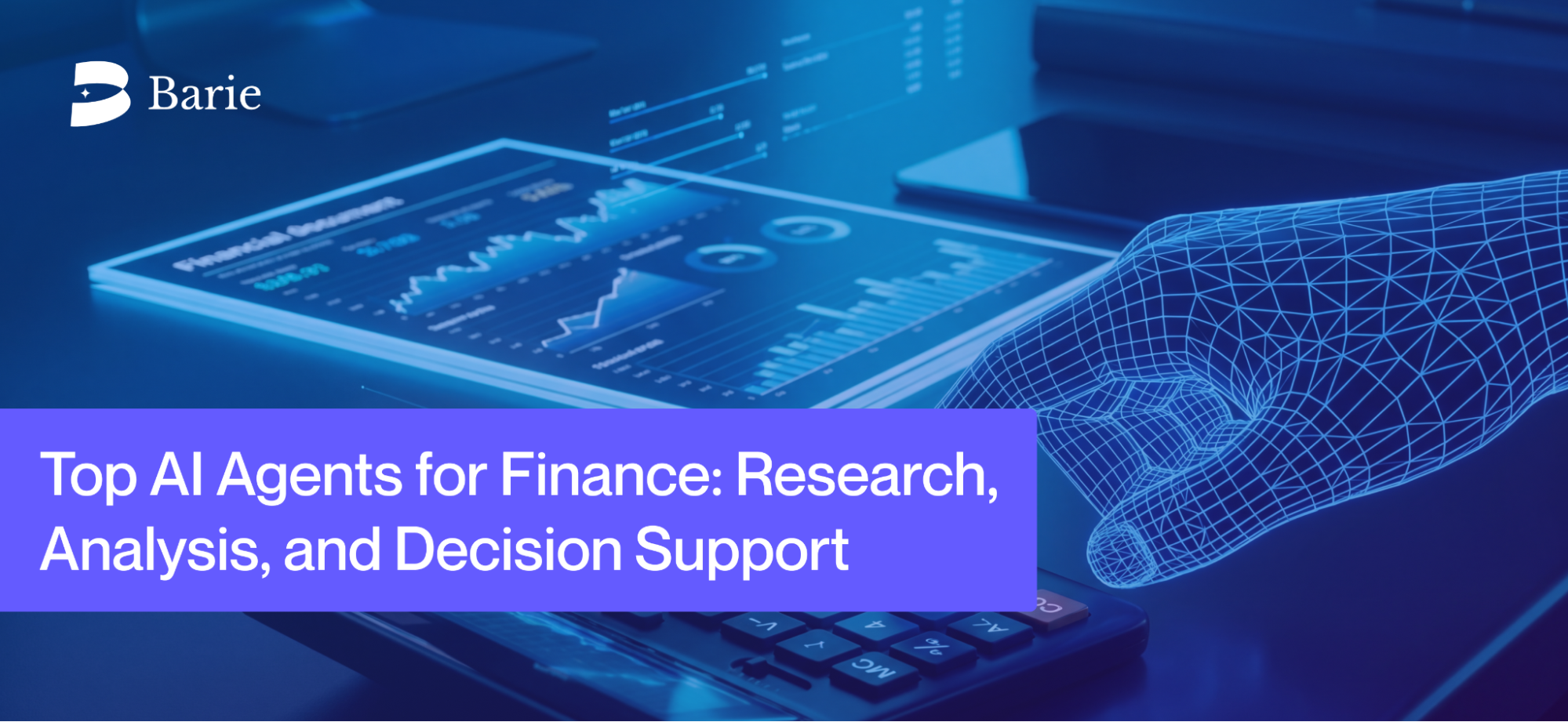 Top AI Agents for Finance: Research, Analysis, and Decision Support