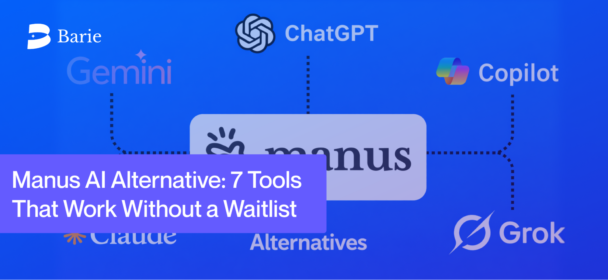 Manus AI Alternative: 7 tools that work without a waitlist.