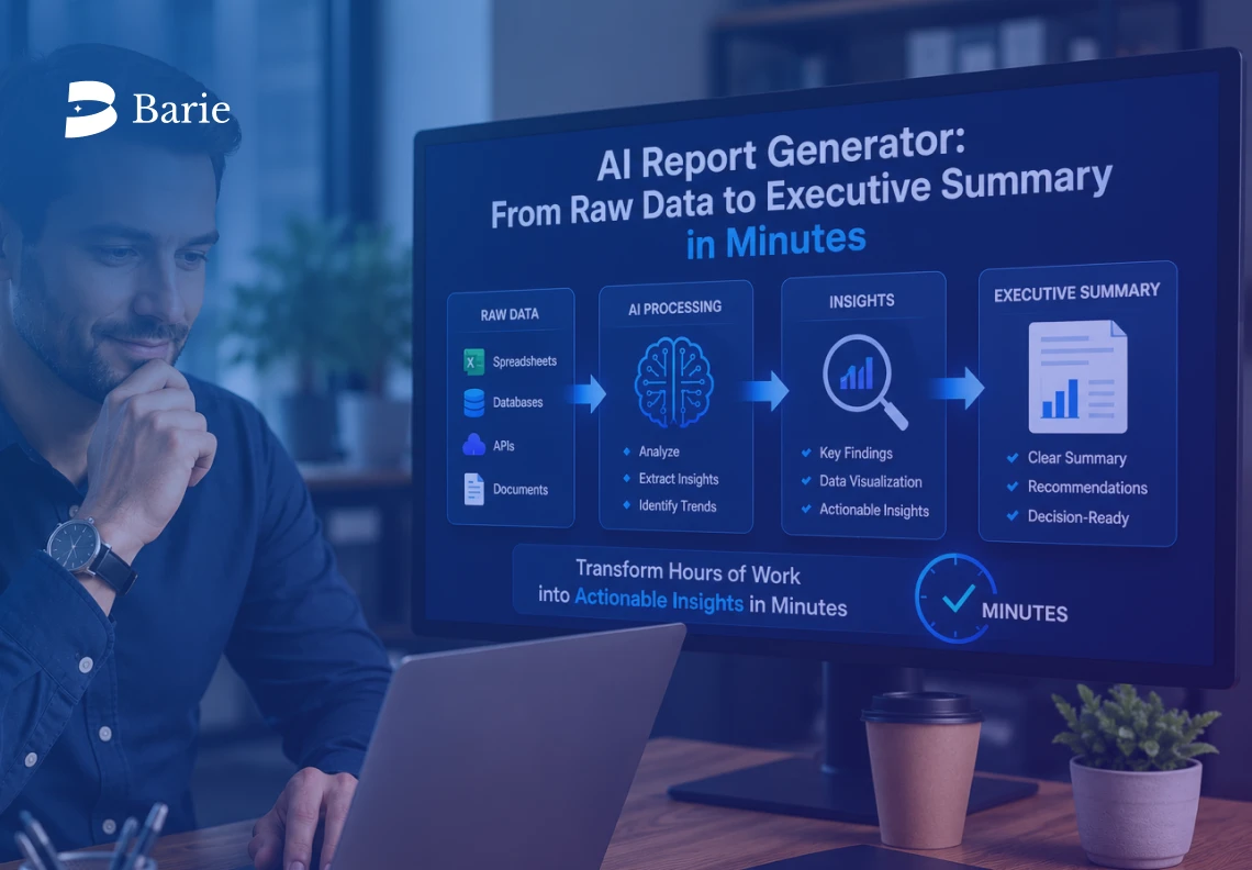AI Report Generator: From Raw Data to Executive Summary in Minutes